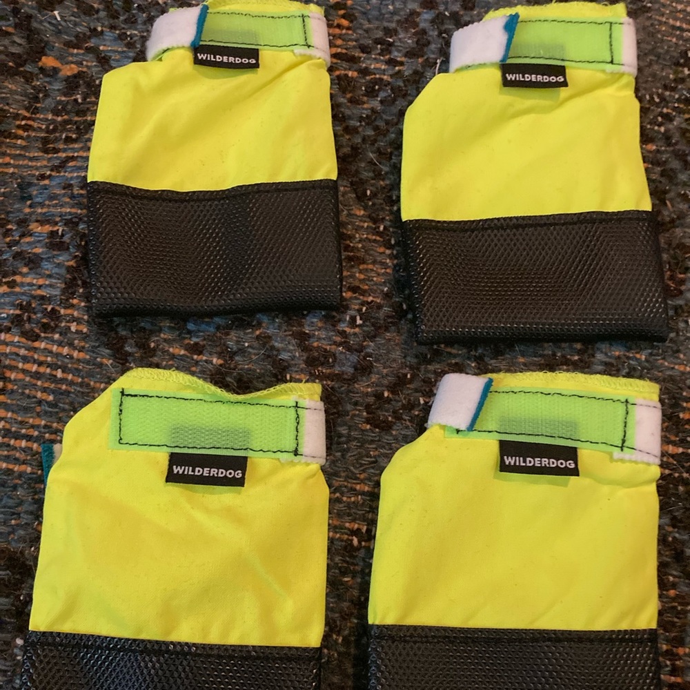 Brand new, never used dog shoes by Wilderdog.